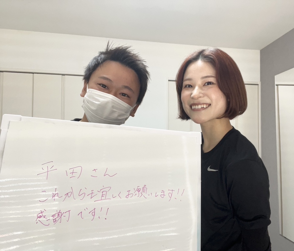腰から足が軽くなりました。20歳代男性